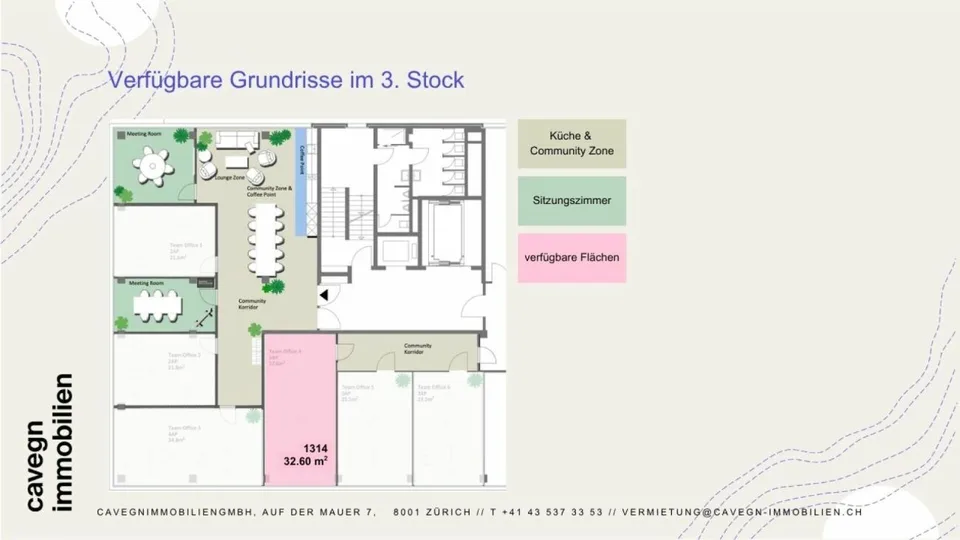 Work smart in Regensdorf - flexible Büroflächen mit Community Zone – Foto 13 von 14