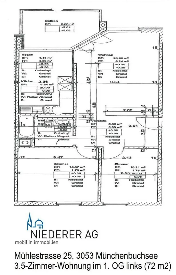 3.5-Zimmerwohnung in Münchenbuchsee – Foto 8 von 8