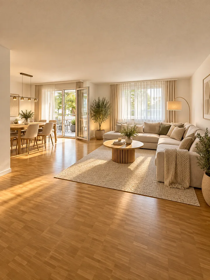 Appartamento di 3,5 locali con vista incantevole a Buchs – foto 5 di 8