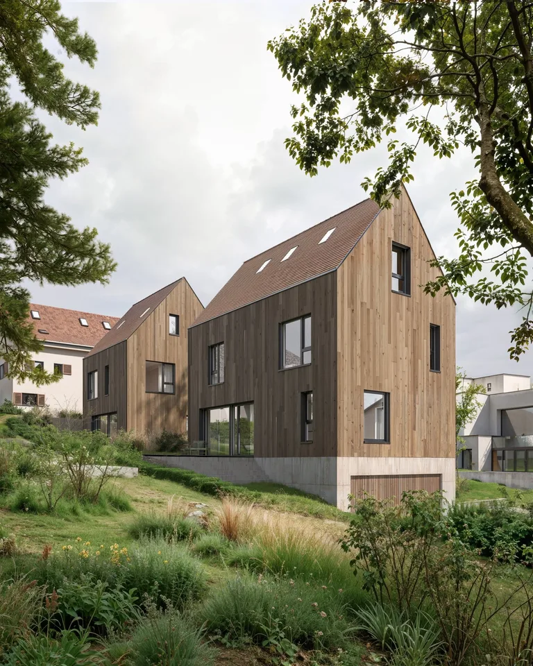 Neubauprojekt DUO - 2 freistehende Einfamilienhäuser im Dorfkern von Oberwil | Haus B – Foto 6 von 10