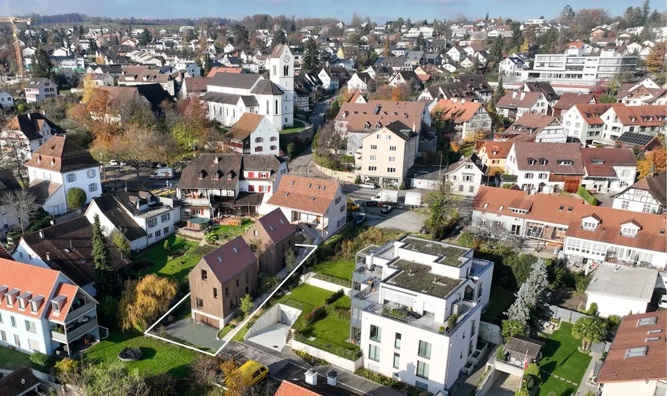Neubauprojekt DUO - 2 freistehende Einfamilienhäuser im Dorfkern von Oberwil | Haus B – Foto 9 von 10