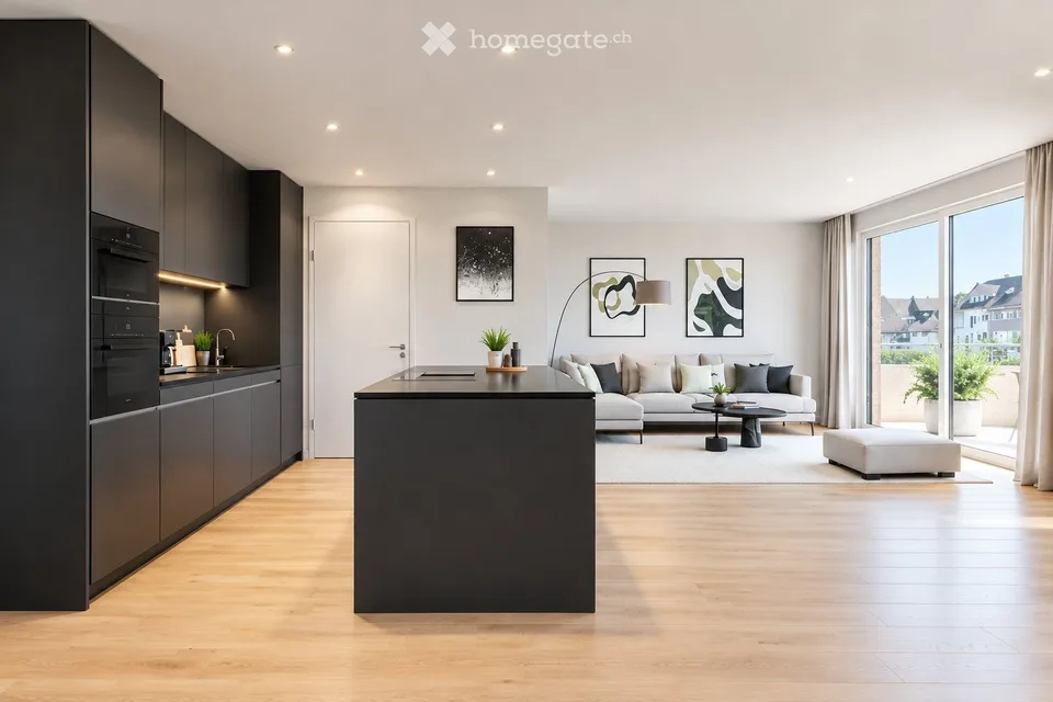 Neubau-Wohnung 3.5 Zimmer im Mattenpark Othmarsingen – Foto 4 von 5