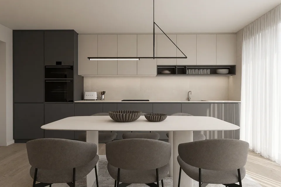 Nouveau bâtiment à Effretikon : appartement 4,5 pièces avec dressing, buanderie et terrasse – photo 2 sur 8