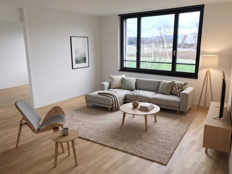 5.5-ZW à 125 m2 im 1. OG mit grossem Sitzplatz – Foto 3 von 8