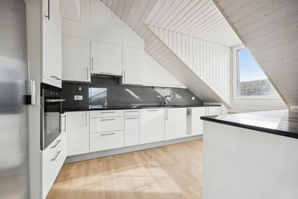 Duplex spazioso con grande terrazza e bella vista sul lago – foto 3 di 10