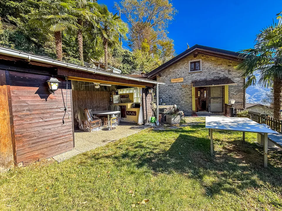 Rückzugsort im Tessin - Renoviertes Ferienhaus, mit Garten und Parkplatz – foto 3 di 26