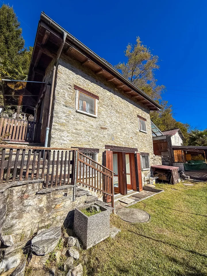 Rückzugsort im Tessin - Renoviertes Ferienhaus, mit Garten und Parkplatz – foto 6 di 26