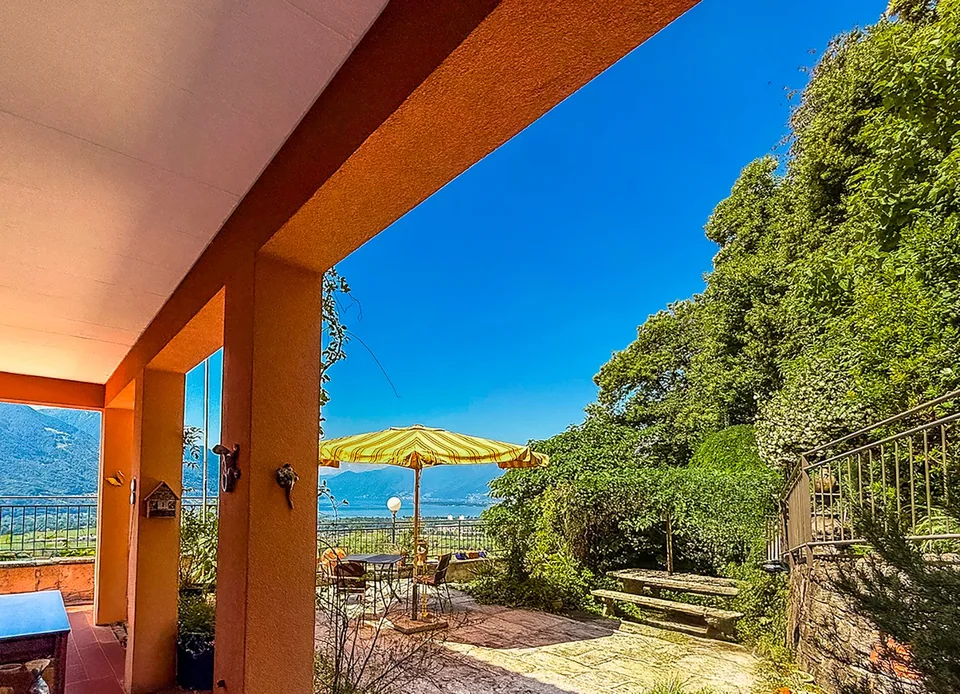 Sul Lago Maggiore, nel Ticino, Casa Vacanze con Vista Panoramica – foto 12 di 28