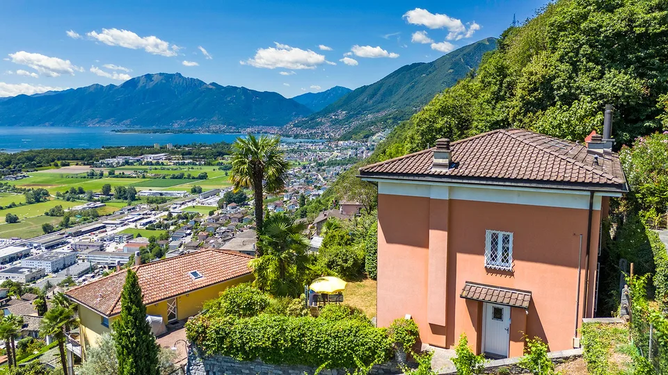 Sul Lago Maggiore, nel Ticino, Casa Vacanze con Vista Panoramica – foto 25 di 28
