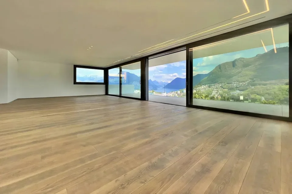 Montagnola: Appartamento 5.5 locali moderno con giardino privato in affitto – foto 3 di 13