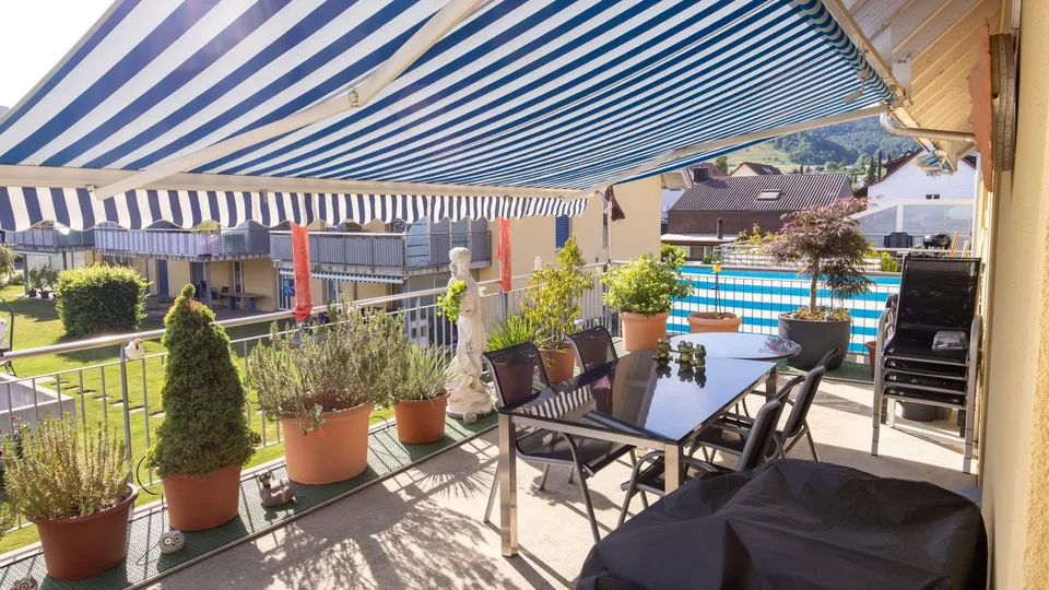 Charmante 3.5-Zimmer-Wohnung mit Balkon und herrlicher Aussicht in Lostorf – Foto 14 von 17