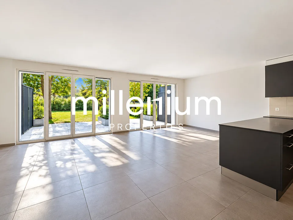Chêne-Bourg - appartement 4P en rez-de-jardin – Foto 4 von 9