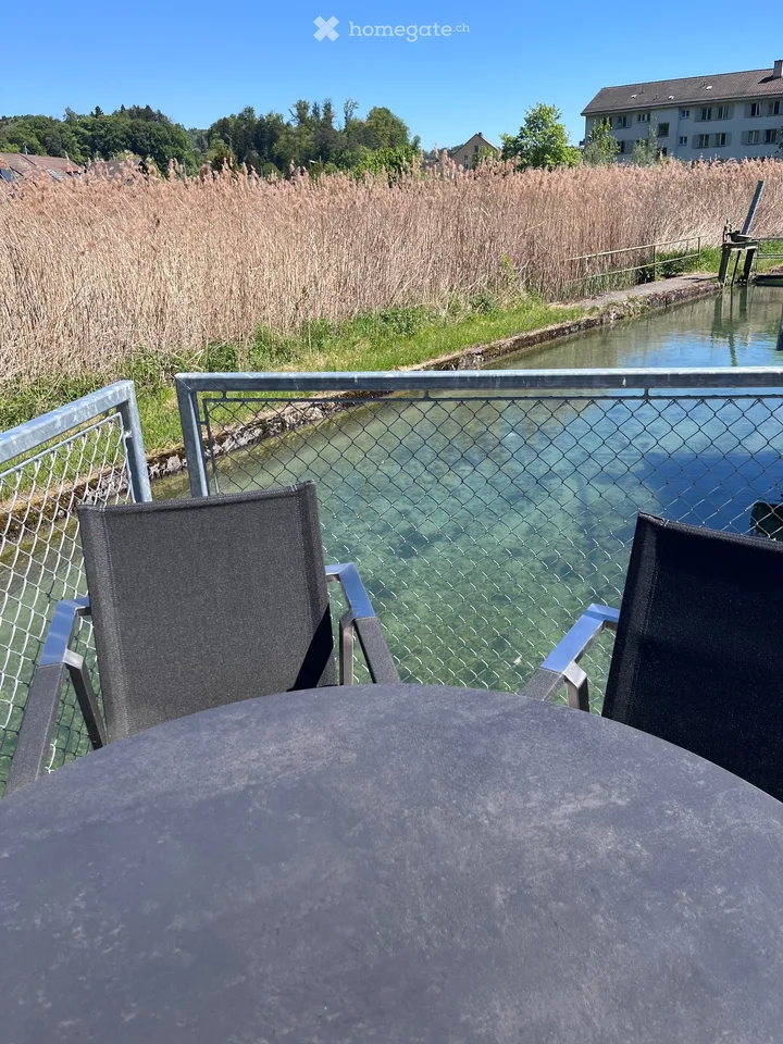 Loft de jardin unique directement sur l'eau – terrasse et accès aux bains – photo 12 sur 17