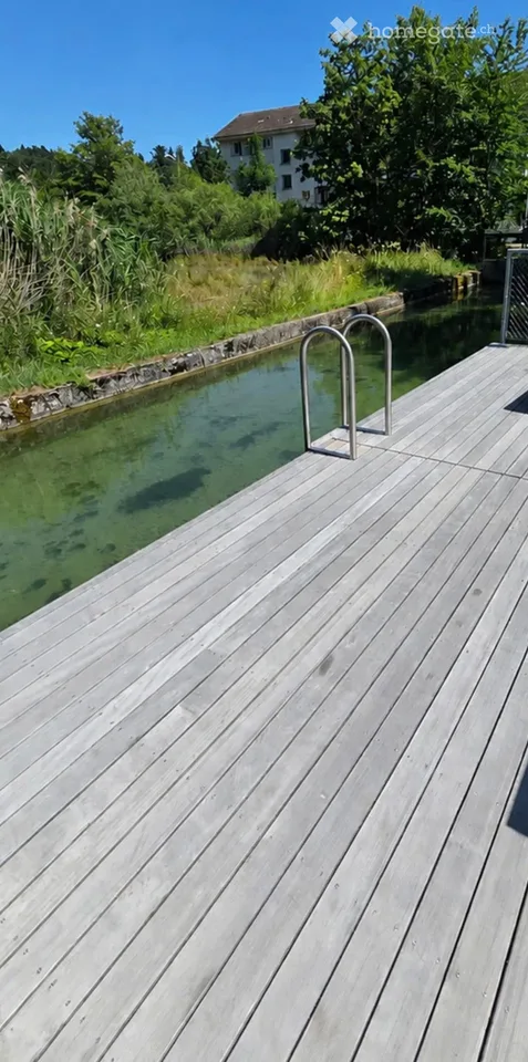 Loft de jardin unique directement sur l'eau – terrasse et accès aux bains – photo 14 sur 17