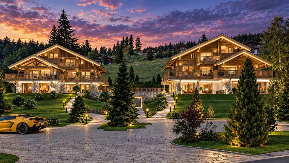 Luxurious Chalet Under Construction in Crans-Montana – photo 4 of 12