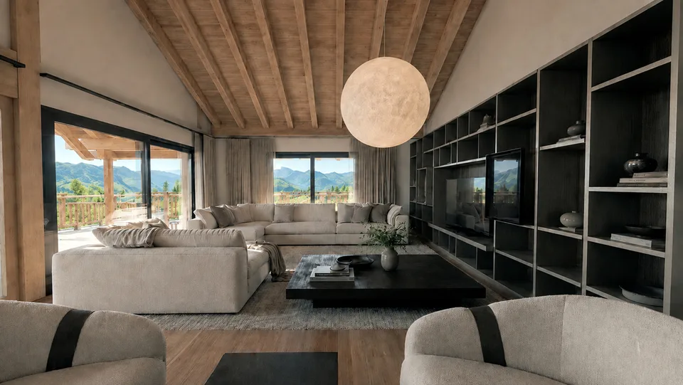 Luxurious Chalet Under Construction in Crans-Montana – photo 5 of 12