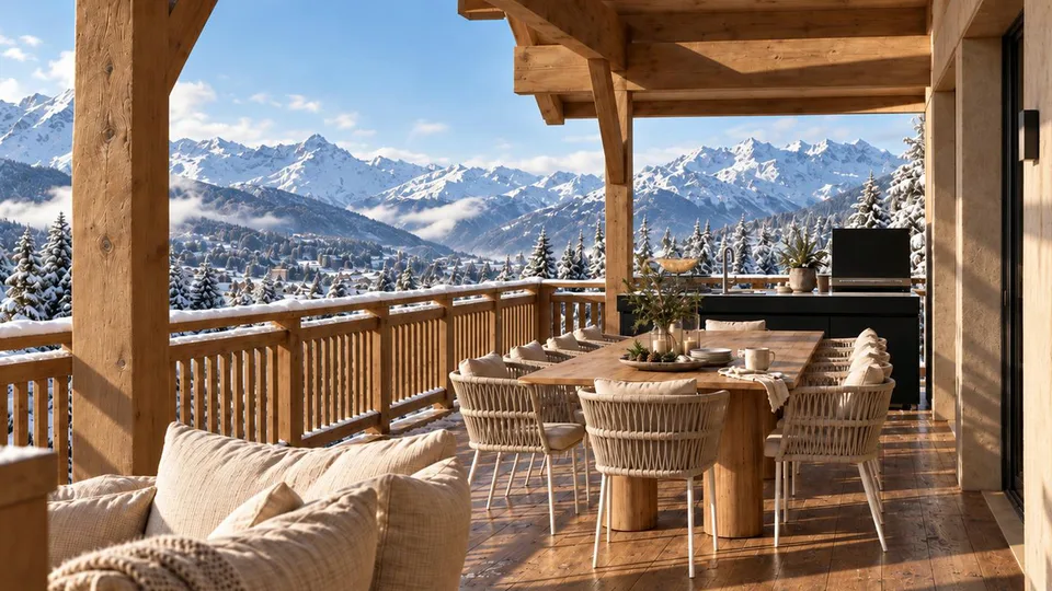 Luxurious Chalet Under Construction in Crans-Montana – photo 8 of 12