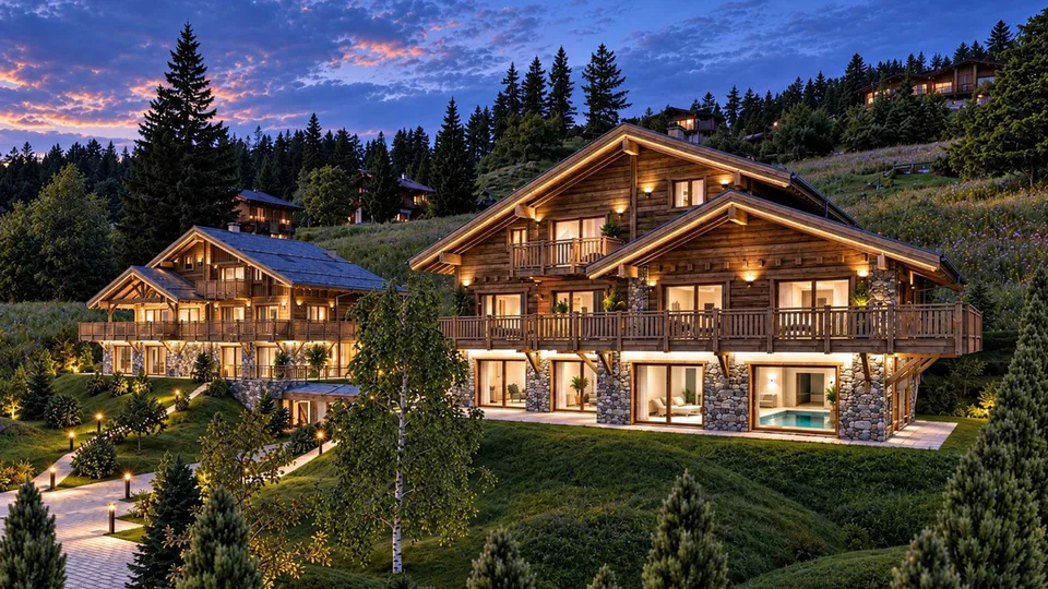 Luxurious Chalet Under Construction in Crans-Montana – photo 12 of 12