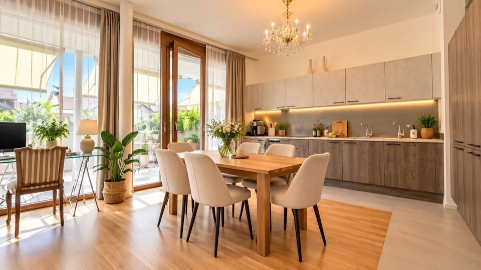 Satigny - 3-Zimmer-Wohnung mit 96 m² PPE und großer Terrasse – Foto 3 von 8