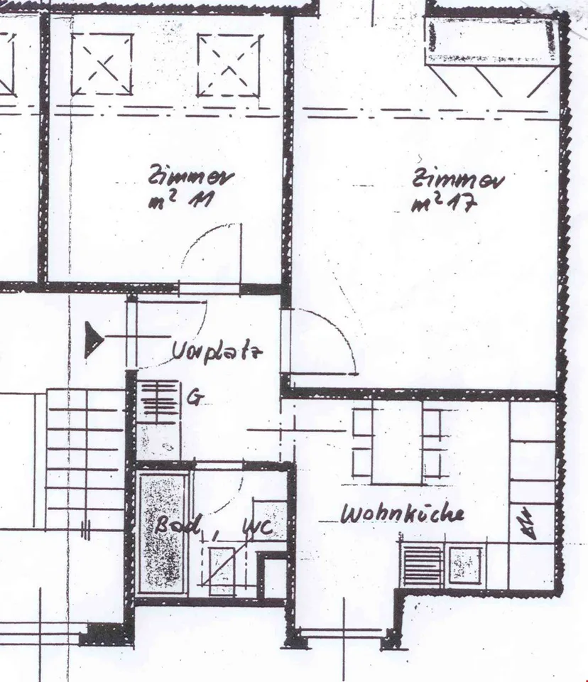 zentrale 2½ Zimmer-Dachwohnung, moderne Küche und Bad – Foto 9 von 11