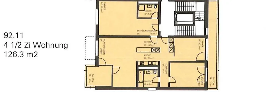 Appartement 4.5 pièces au cœur d'Oerlikon – photo 9 sur 9