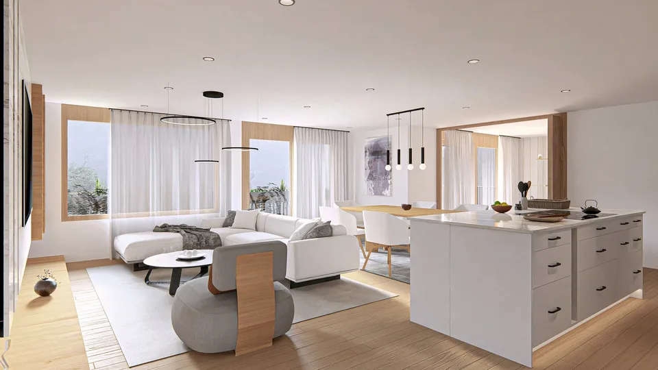 Neue, exklusive 4.5-Zimmer-Gartenwohnung – Foto 5 von 10