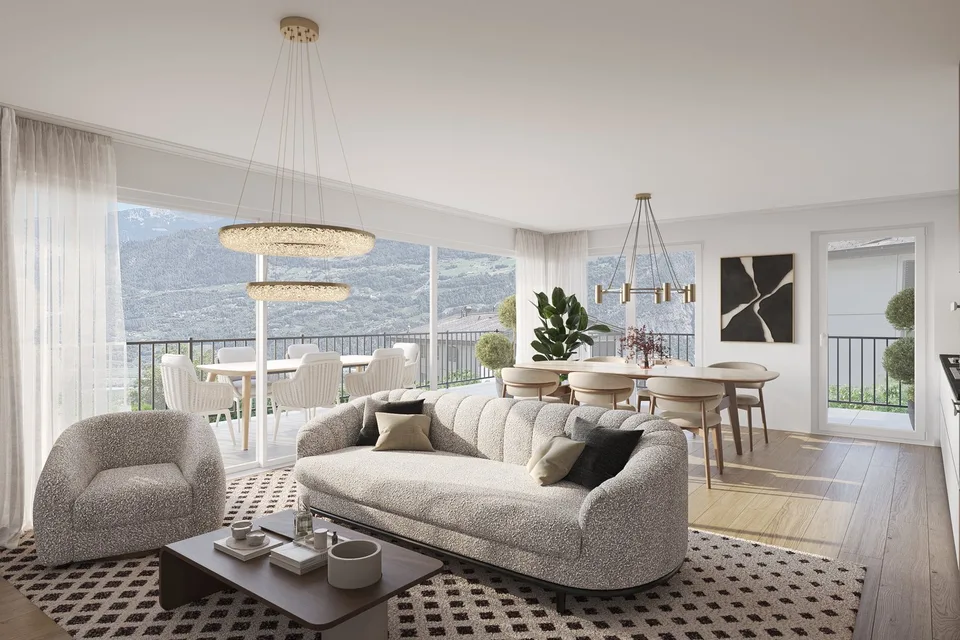 Appartamenti di 2.5 locali in una nuova residenza a Chamoson – foto 3 di 7