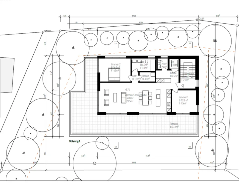Immeuble d'appartements Sonnenrain (attique 3,5 pièces, 6A) – photo 7 sur 9