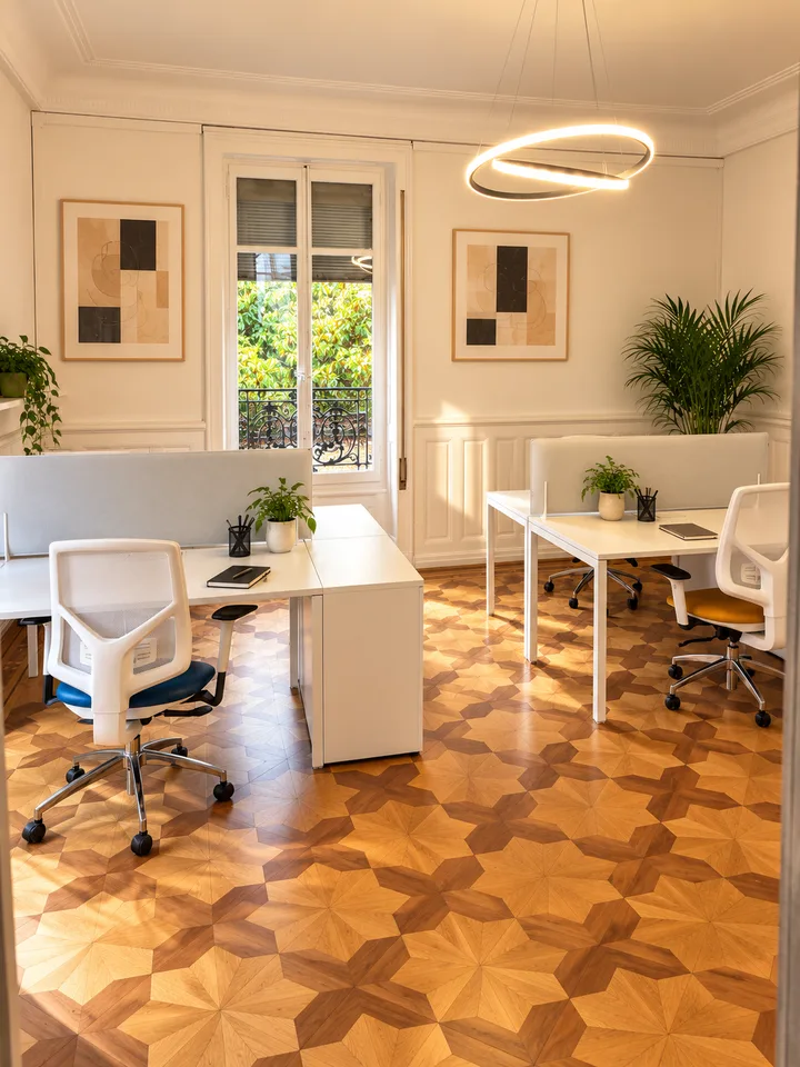 BUREAU PARTAGÉ DE 4 POSTES DE TRAVAIL – photo 5 sur 5
