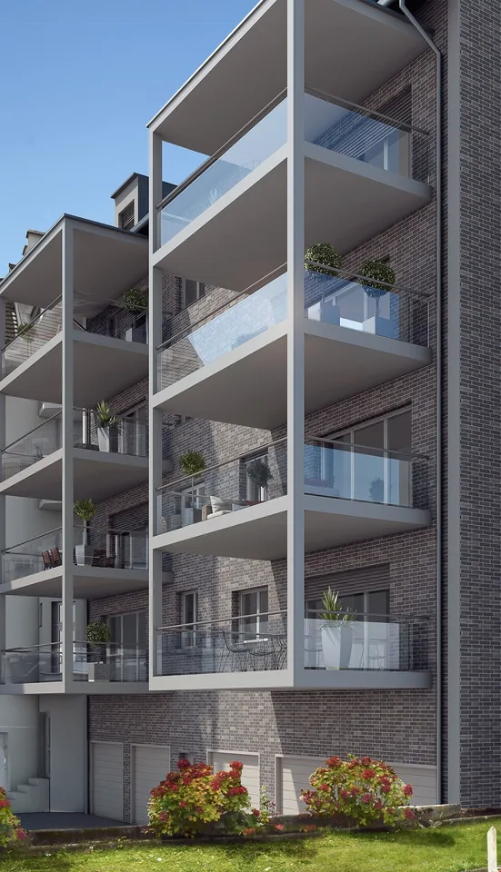 Absolut zentral gelegene 3 1/2-Zimmerwohnung mit grossem Balkon – Foto 5 von 5