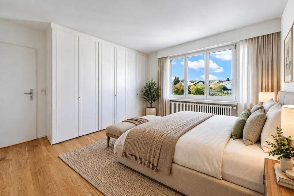 5.5 Zimmer-Attikawohnung mit grosser Terrasse und fantastischem Panoramablick – Foto 5 von 12