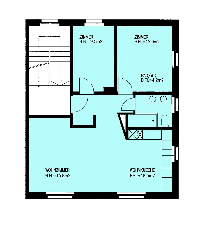 Apartment in top location near city center Dorflinde – photo 9 of 9