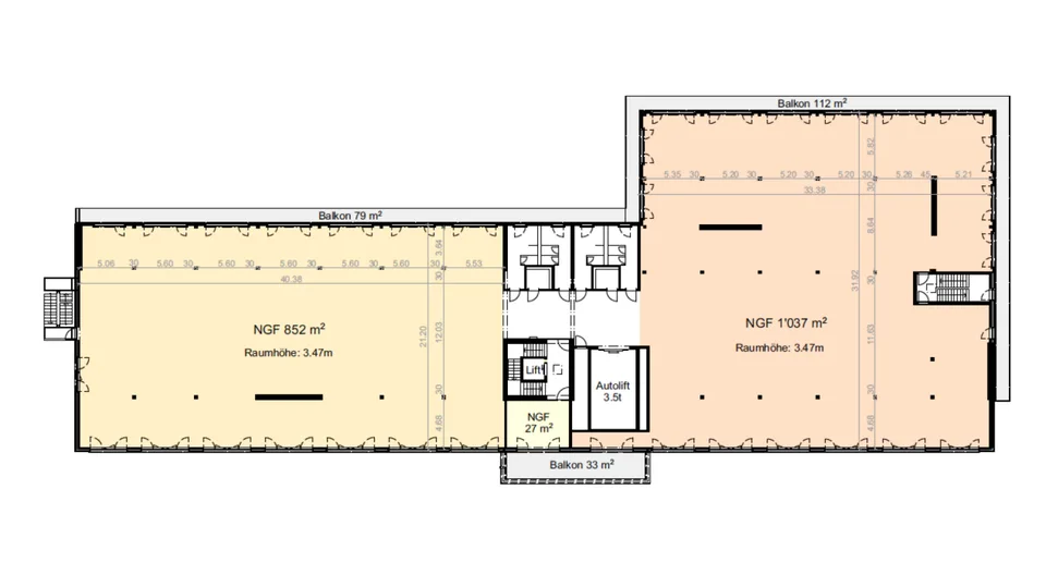 In affitto a Einsiedeln; Spazio commerciale da 50m2 - 1850 m2, flessibilmente ampliabile! – foto 3 di 3