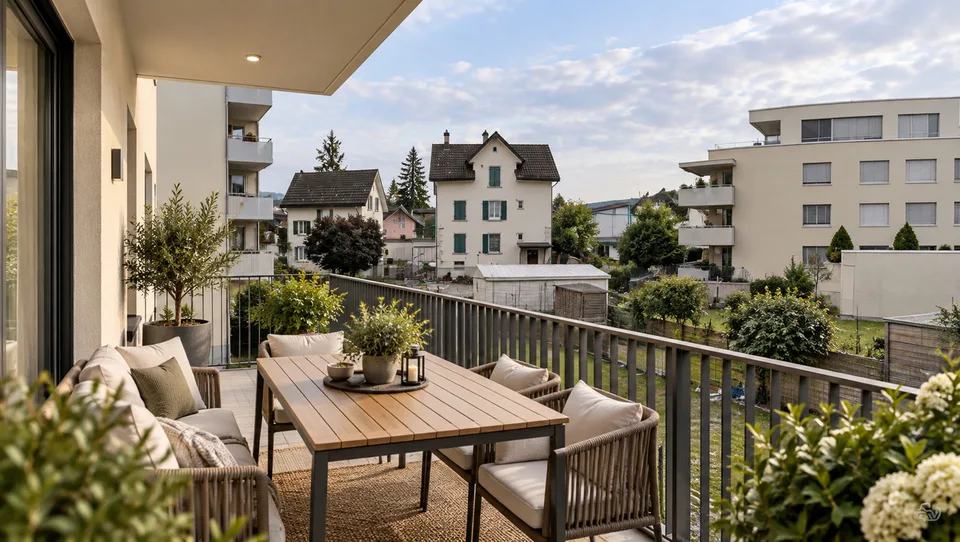 Projet de construction AM ZELGACKER - vie moderne à Tann ZH | Appartement n° 1.2 – photo 2 sur 6