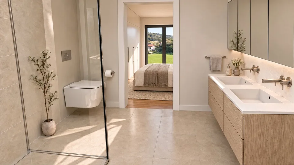 Duplex moderno di 5,5 locali a Semsales – Nuova costruzione con balcone e vista verde – foto 8 di 13