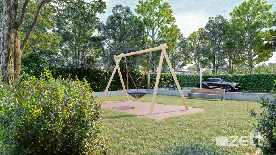 Miete: Neues 2.5-Zimmer-Apartment im EG mit kleinem Garten - Vezia - Res. Platanus – Foto 8 von 9