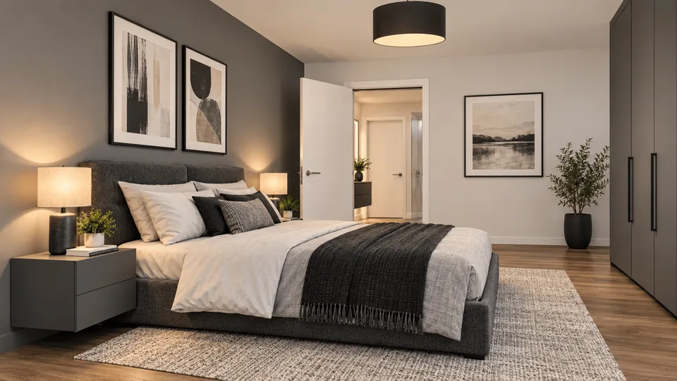 Moderne 4,5-Zimmer-Duplex in Semsales – (Lot 64B) – Foto 7 von 13
