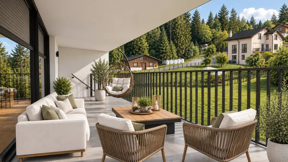 Moderne 4,5-Zimmer-Duplex in Semsales – (Lot 64B) – Foto 10 von 13