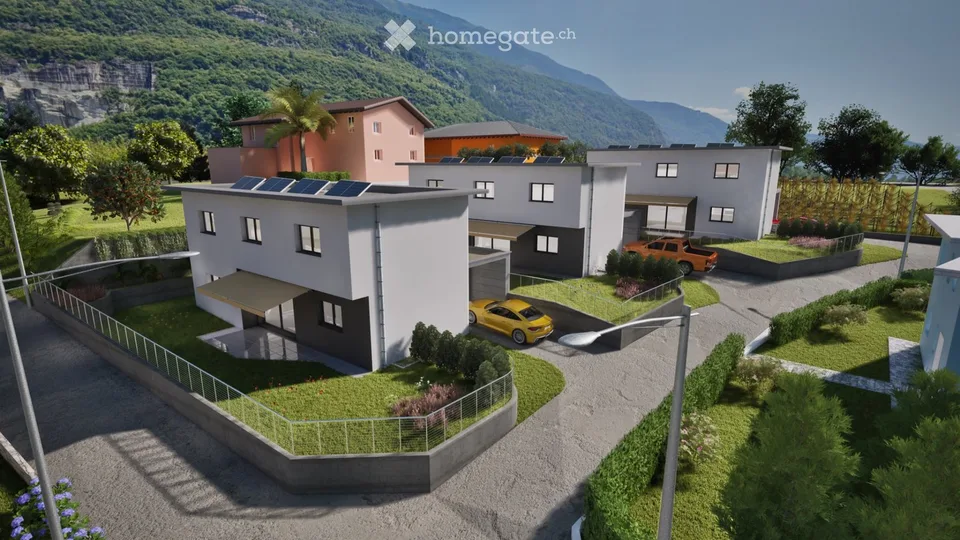 Schönes neues Einfamilienhaus in Galbisio zum Verkauf – Foto 2 von 5