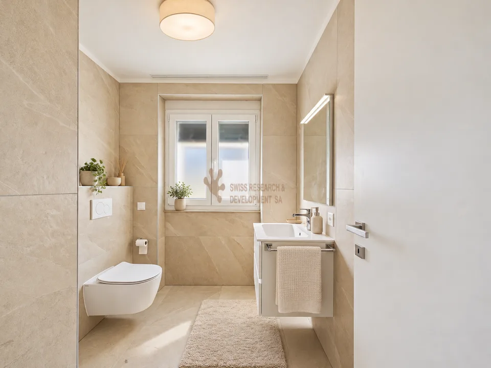 NUOVA CASA BIFAMILIARE CON DUE APPARTAMENTI INDIPENDENTI ,GIARDINO E BOX AUTO – Foto 13 von 17
