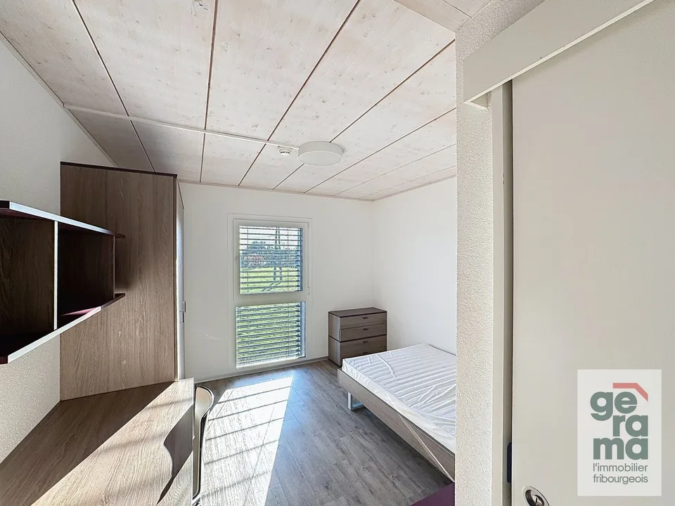 zimmer möbliert in Villars-sur-Glâne – Foto 2 von 6