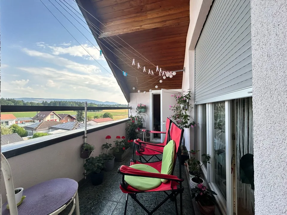 Grosszügige 2.5-Zimmer-Dachwohnung mit Garage - auch als Kapitalanlage – Foto 10 von 13