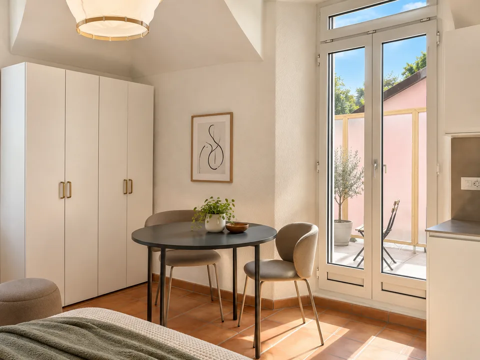 Monolocale meublé avec petite terrasse - Centre d'Ascona – photo 6 sur 10