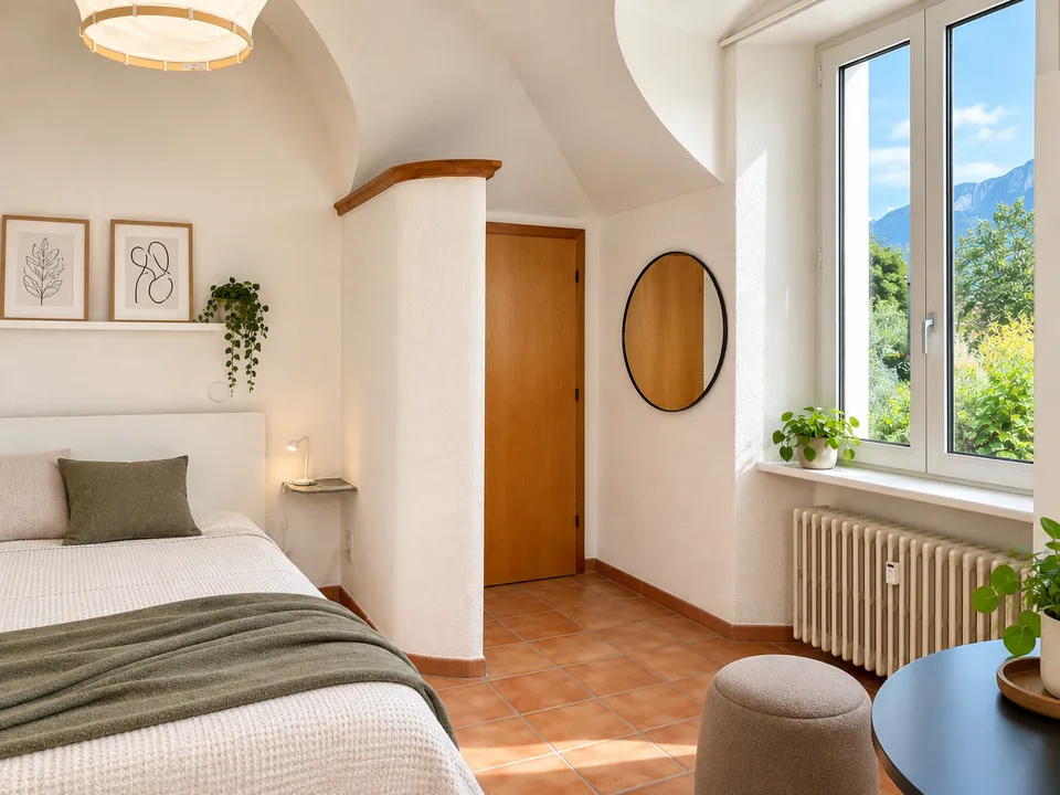 Monolocale meublé avec petite terrasse - Centre d'Ascona – photo 5 sur 10