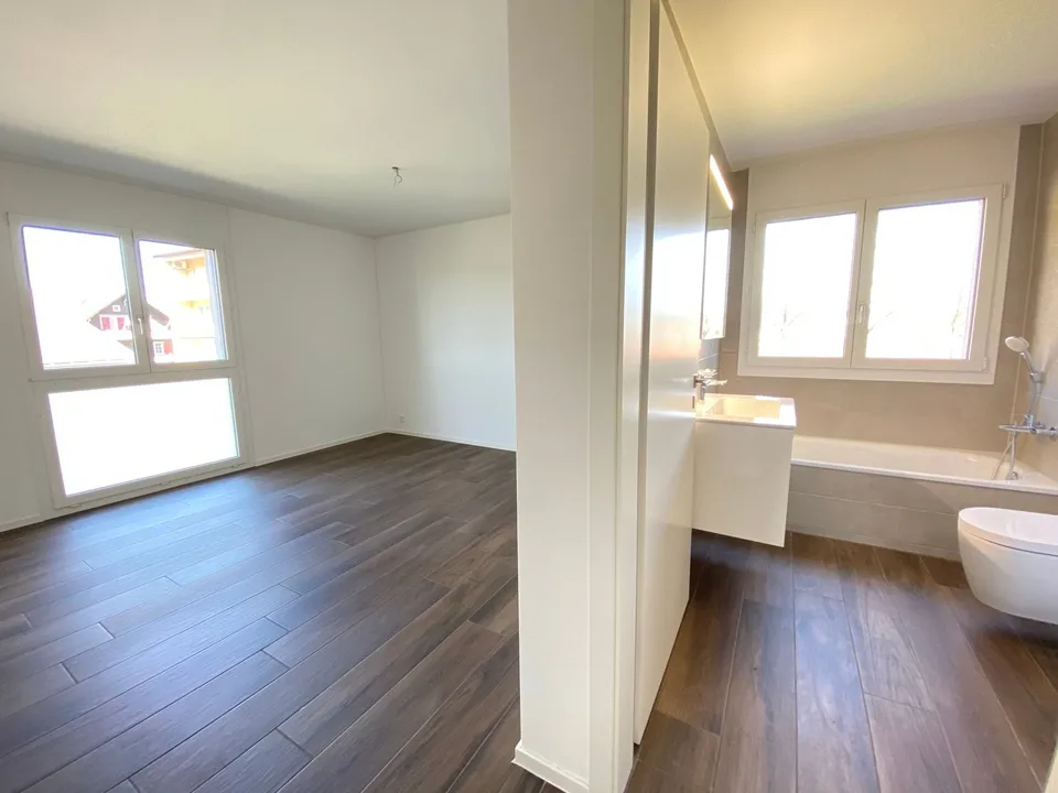 Helle 3.5-Zimmer-Wohnung im Erdgeschoss in Leibstadt – ab Februar 2027 verfügbar – Foto 8 von 13