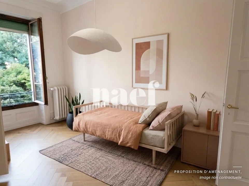 Spacieux appartement de 6.5 pièces au coeur de Champel – photo 4 sur 9