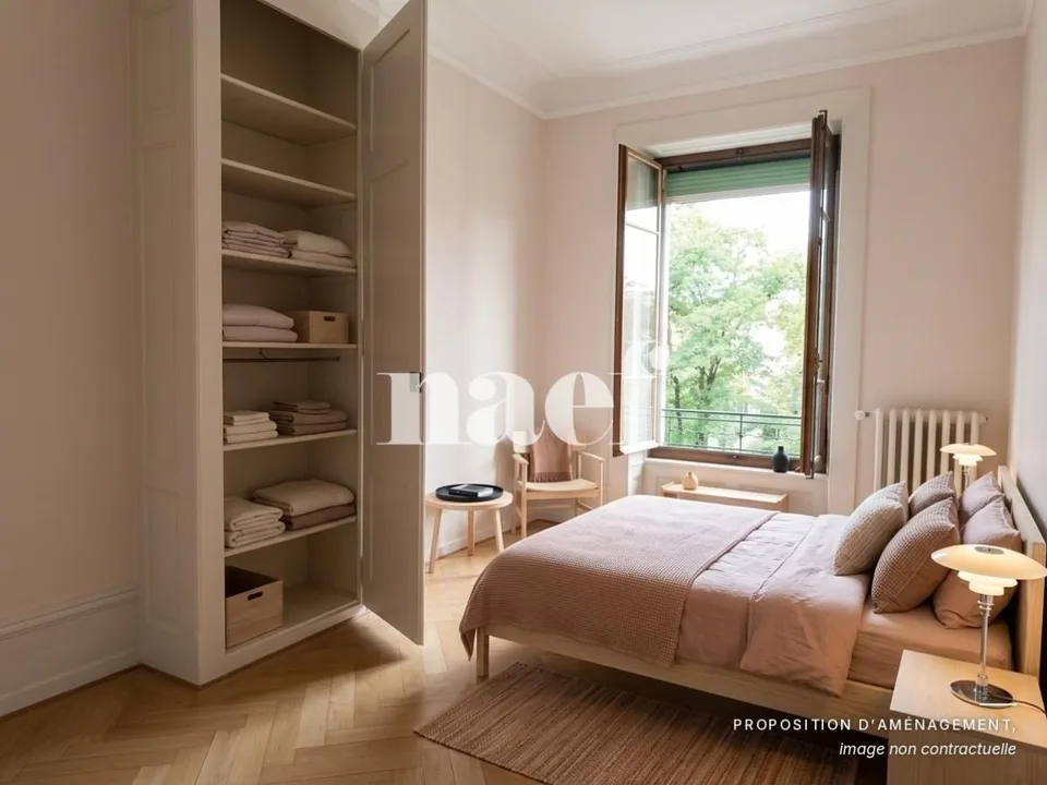 Spacieux appartement de 6.5 pièces au coeur de Champel – photo 5 sur 9