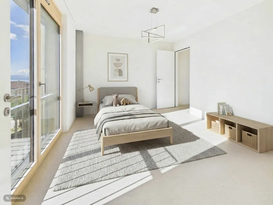 NEU, SEEBLICK UND 4 SCHLAFZIMMER: IHRE 5.5 ZIMMER WOHNEINHEIT IN BEAUREGARD! – Foto 4 von 8
