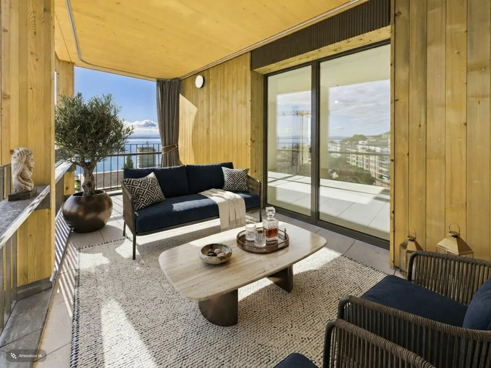NEU, SEEBLICK UND 4 SCHLAFZIMMER: IHRE 5.5 ZIMMER WOHNEINHEIT IN BEAUREGARD! – Foto 7 von 8