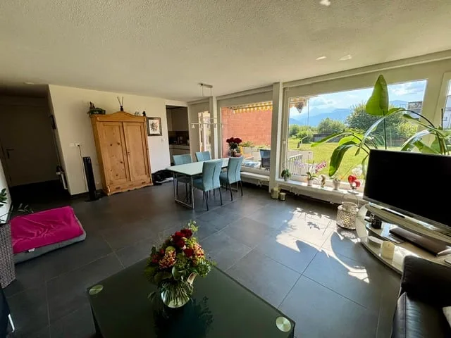 Una casa sul lago di Thun – appartamento 4 ½ locali con vista lago e montagna – foto 8 di 15